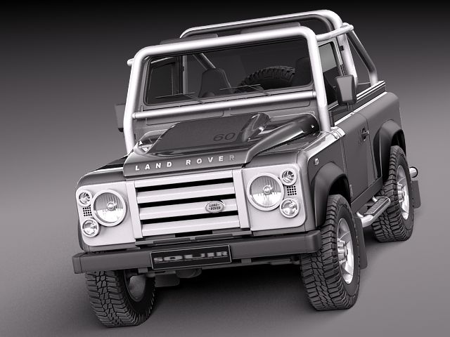 Land Rover Defender SVX 2012 3D Model 3D model_1