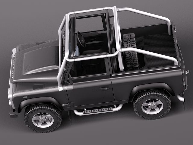 Land Rover Defender SVX 2012 3D Model 3D model_6