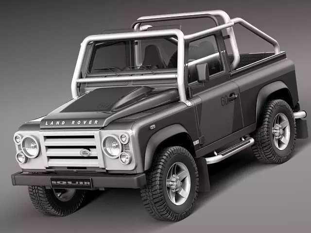Land Rover Defender SVX 2012 3D Model 3D model_0