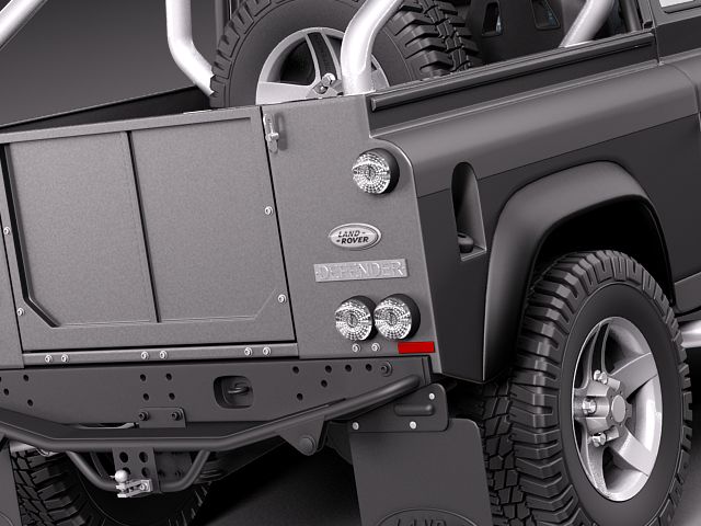 Land Rover Defender SVX 2012 3D Model 3D model_3
