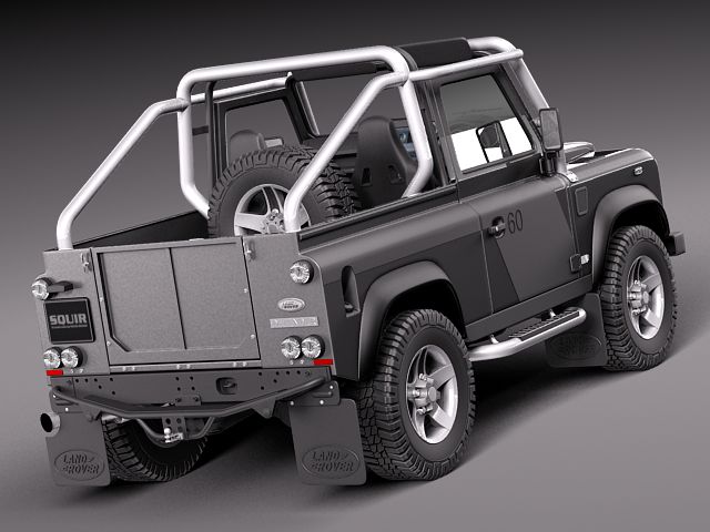 Land Rover Defender SVX 2012 3D Model 3D model_4