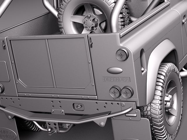 Land Rover Defender SVX 2012 3D Model 3D model_12