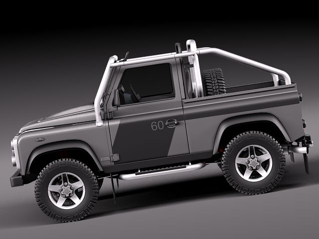 Land Rover Defender SVX 2012 3D Model 3D model_7