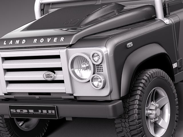 Land Rover Defender SVX 2012 3D Model 3D model_2