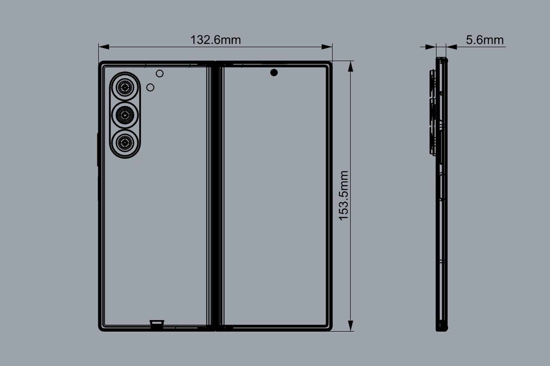 SAMSUNG Galaxy Z Fold6 All colors 2024 3D model_16