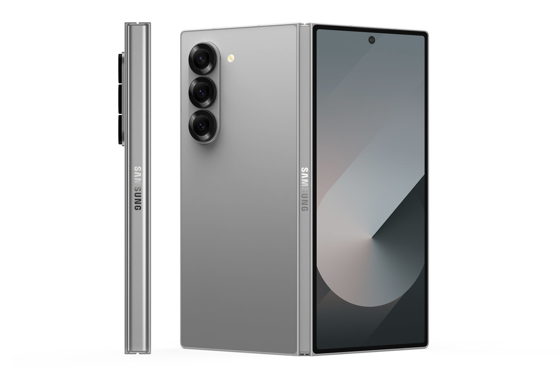 SAMSUNG Galaxy Z Fold6 All colors 2024 3D model_1