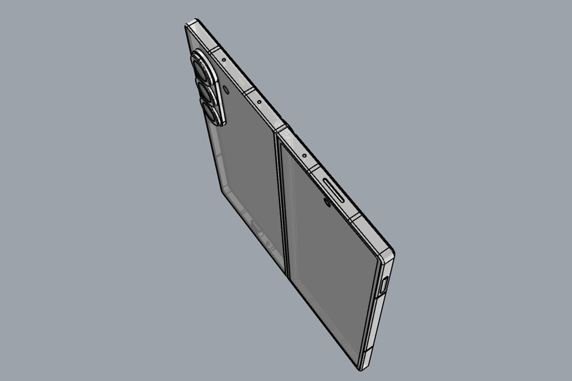 SAMSUNG Galaxy Z Fold6 All colors 2024 3D model_20