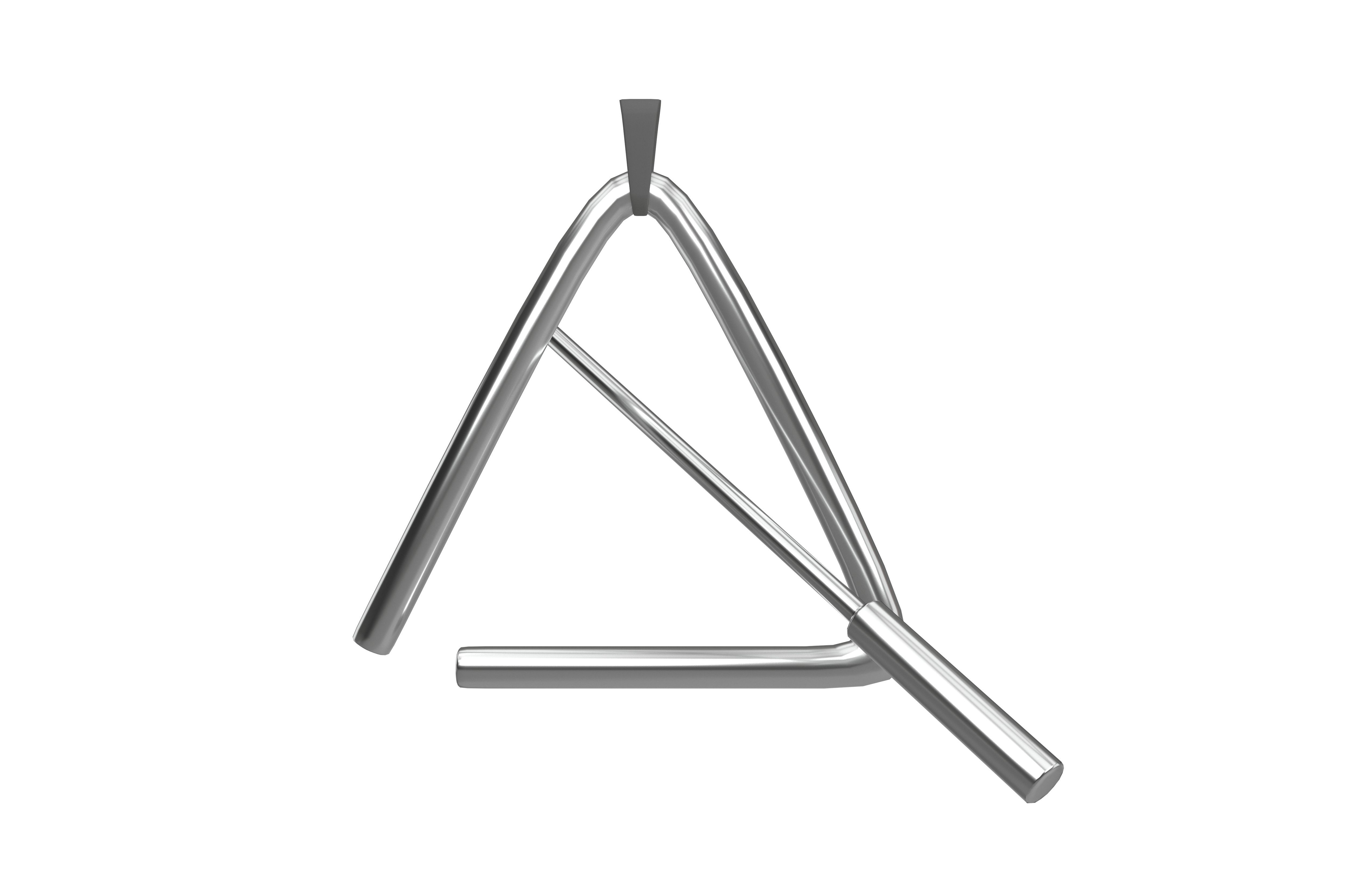 Musical Triangle v1 001 Low-poly 3D model_1
