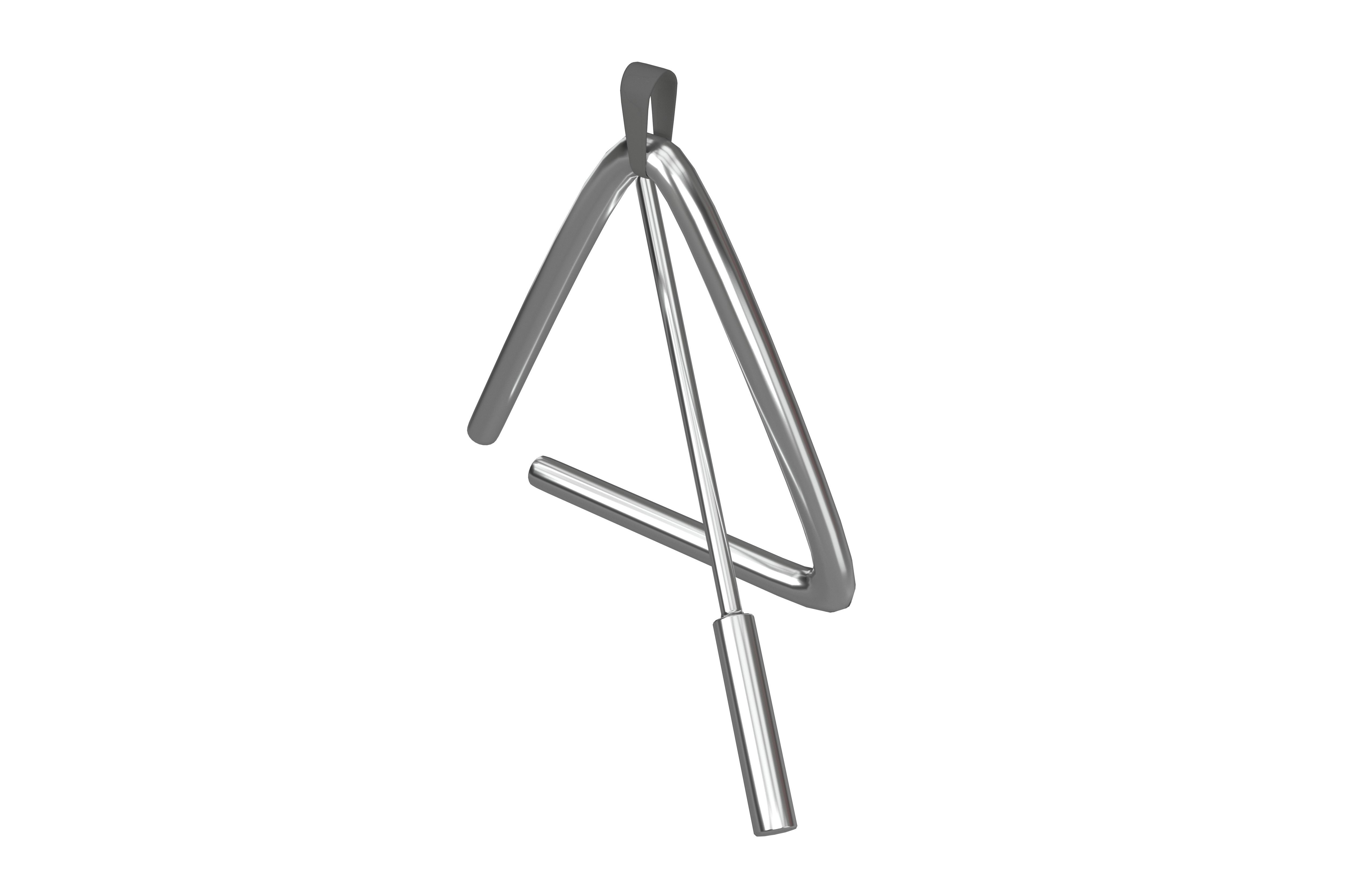 Musical Triangle v1 001 Low-poly 3D model_2