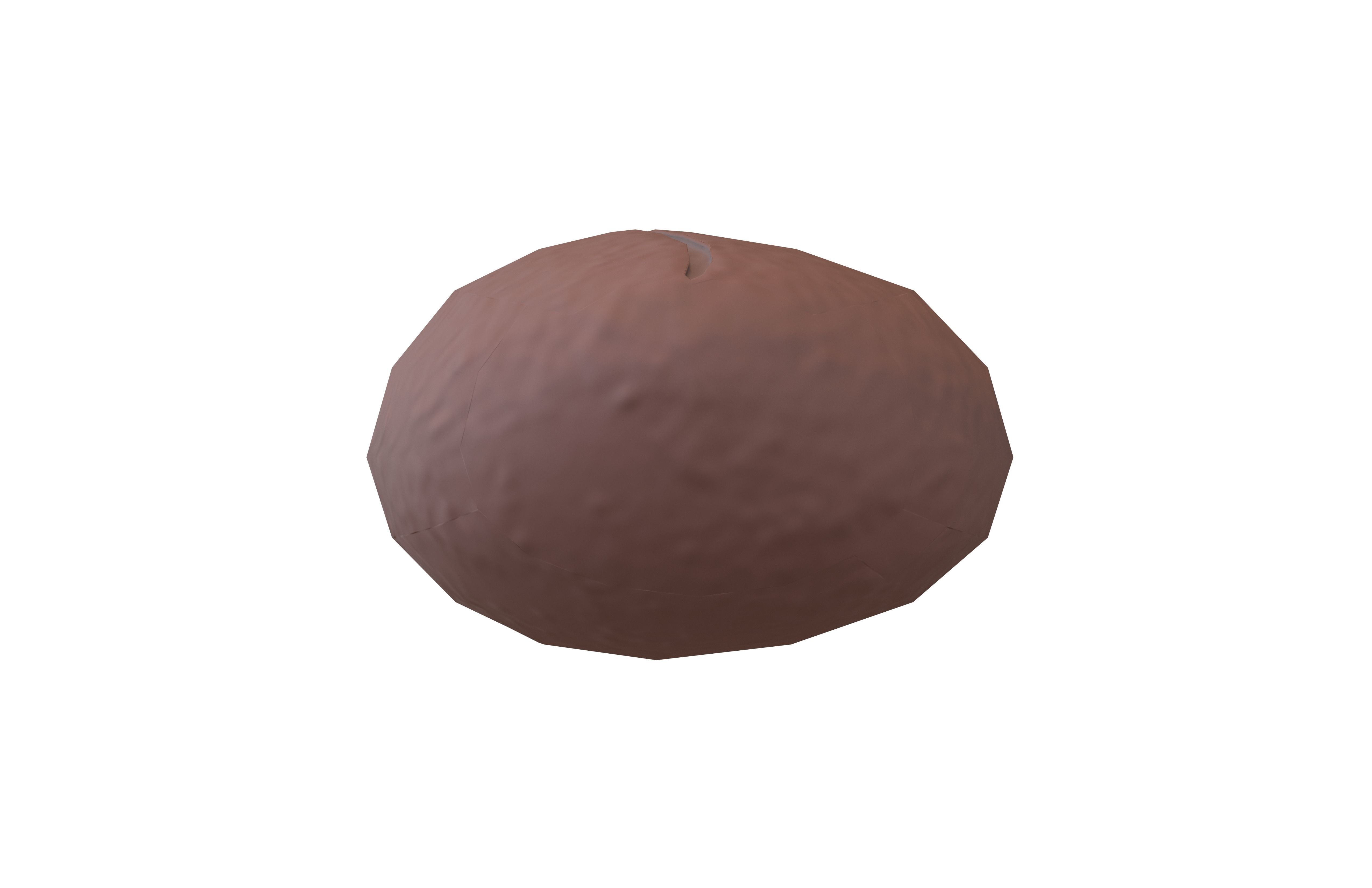 Coffee Beans v1 001 Low-poly 3D model_1