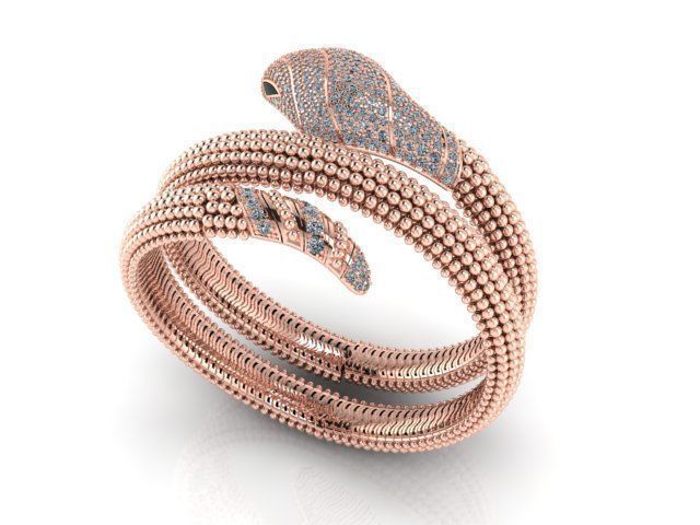 Bvlgari bracelet 3D print model_2