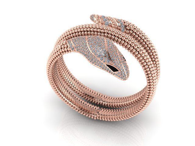 Bvlgari bracelet 3D print model_1