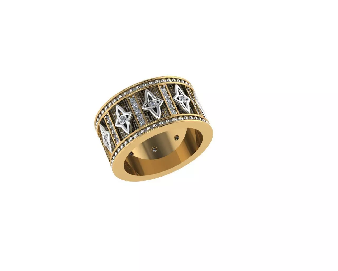 Rings 3D print model_0