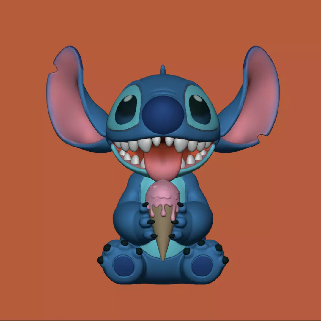Stitch ready to print 3D print model