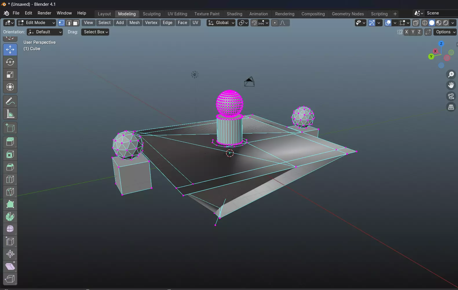 playground blend 3D model_0