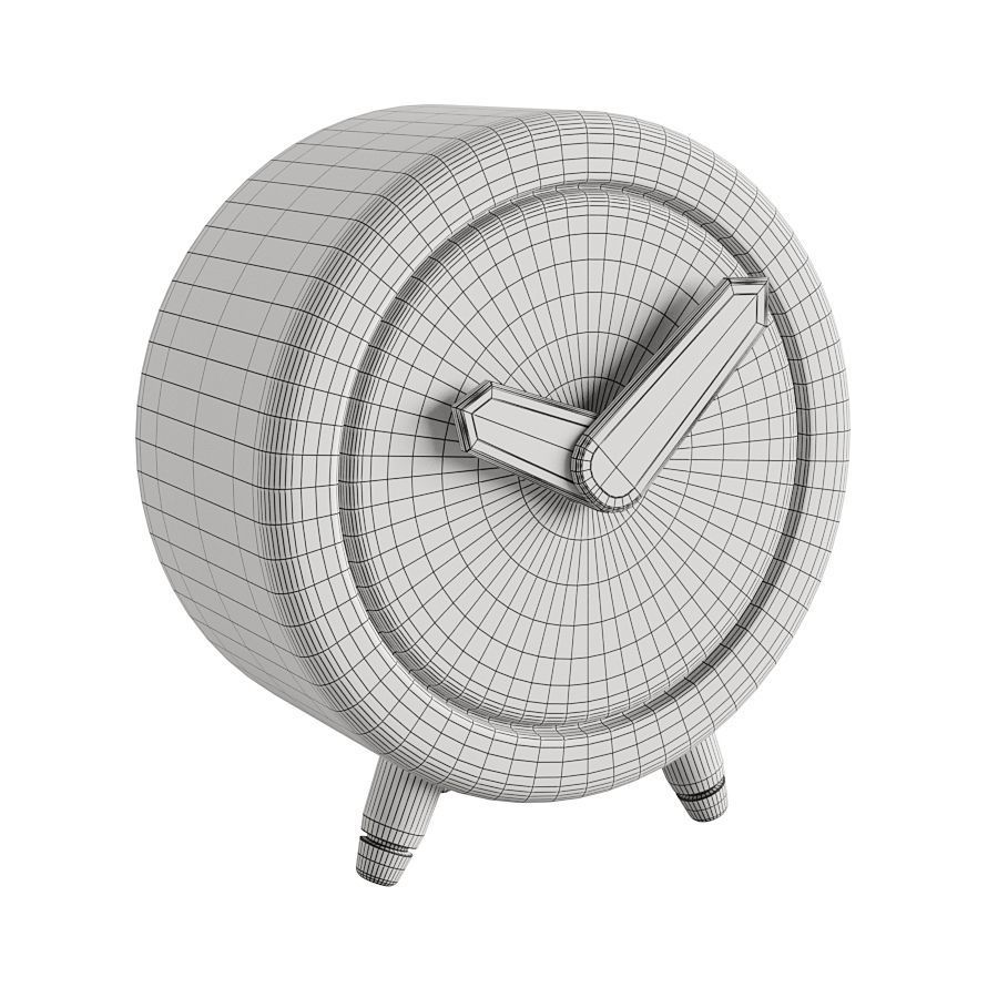 Clock 3D model_7
