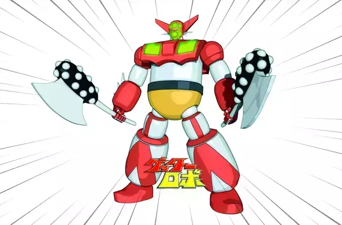 Getter Robo Getta Robo 3D print model