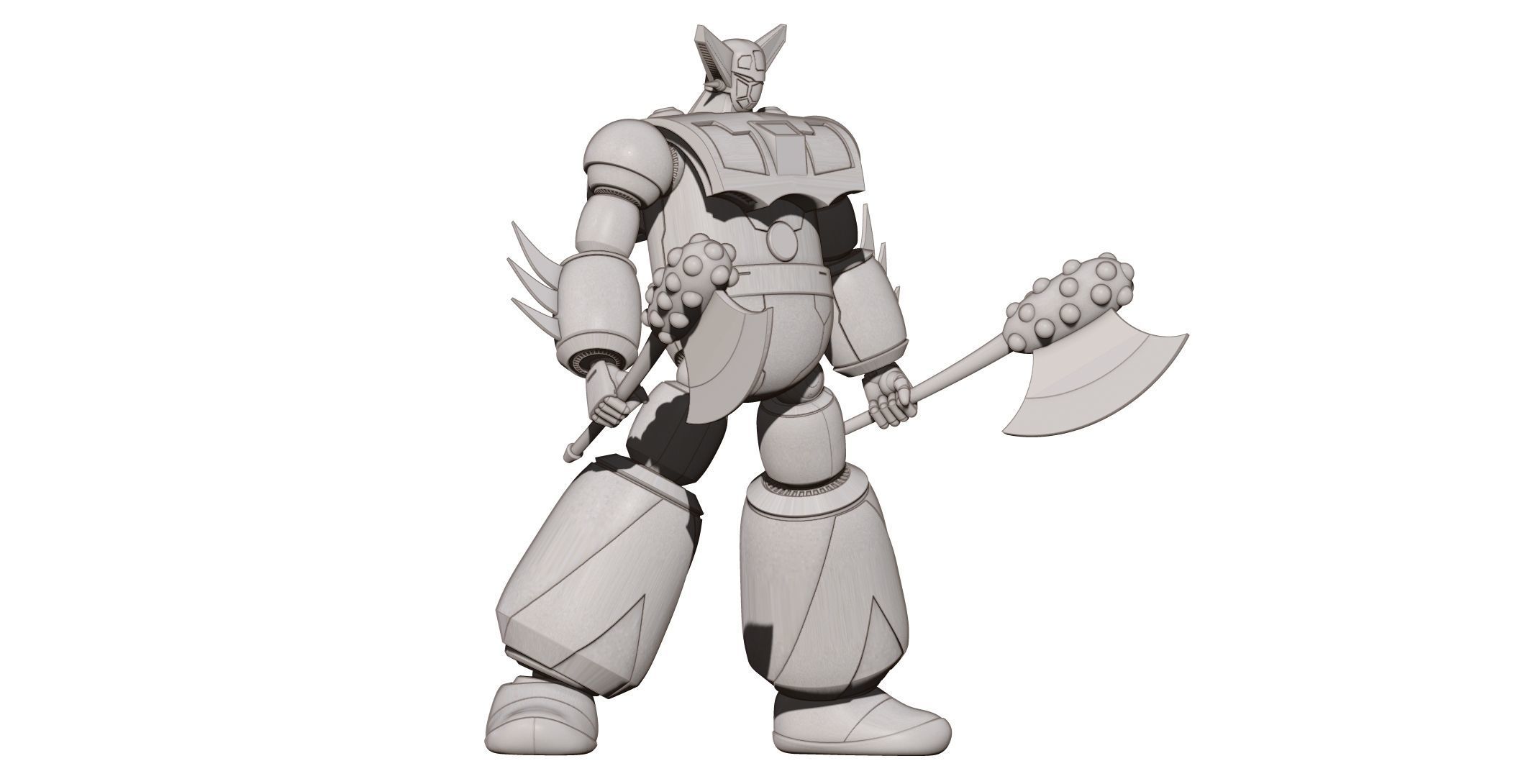 Getter Robo Getta Robo 3D print model_2