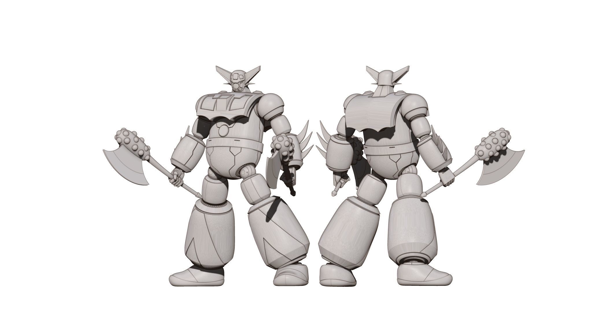 Getter Robo Getta Robo 3D print model_1
