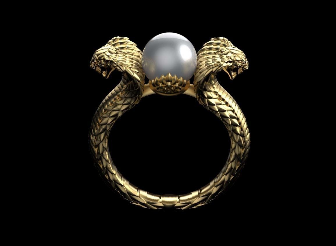 ring cobra 3D print model_32