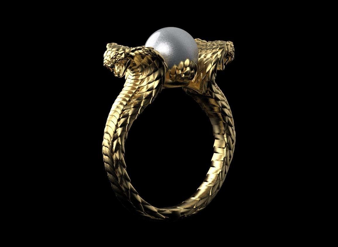 ring cobra 3D print model_27