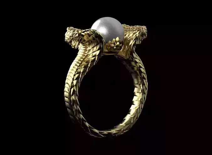ring cobra 3D print model
