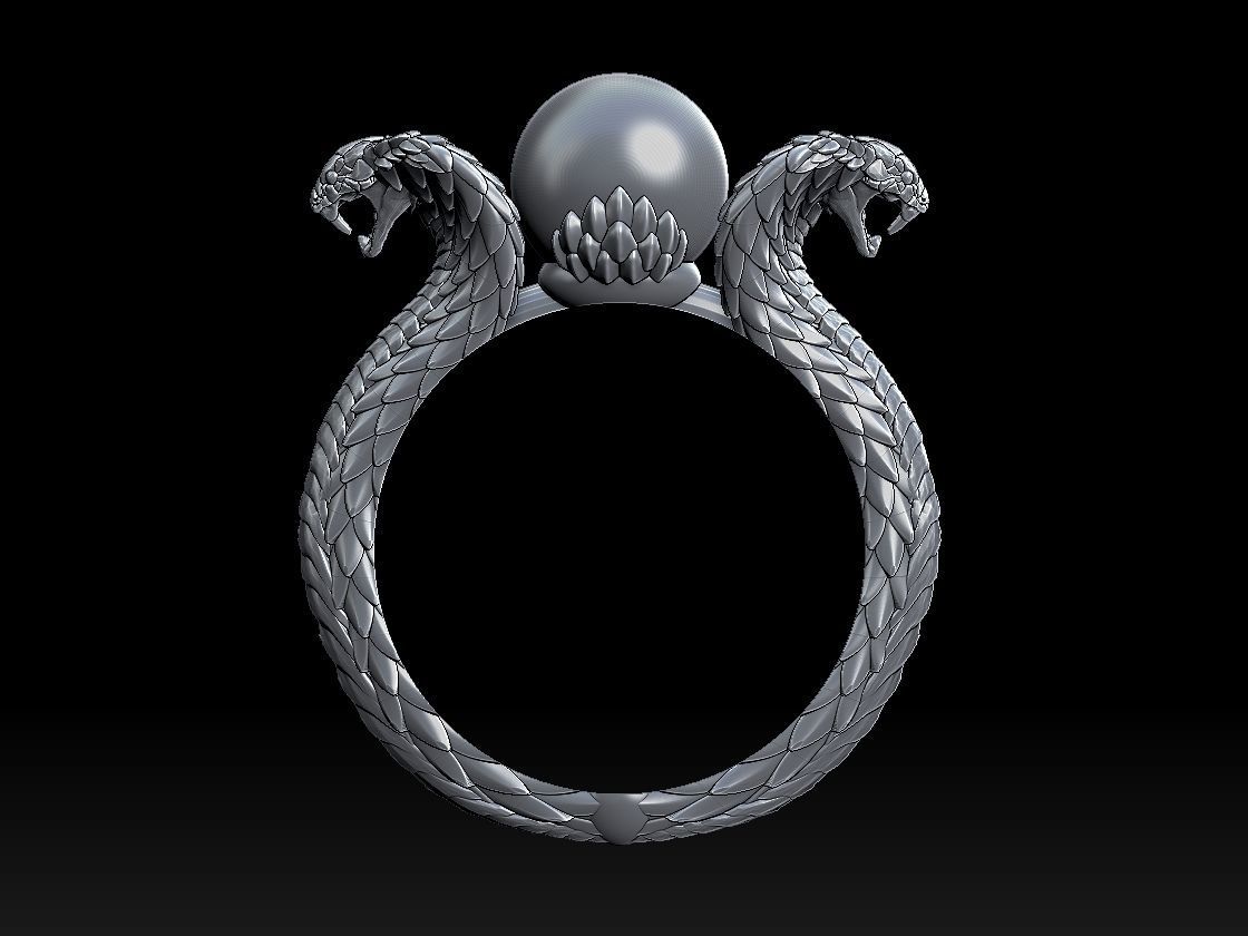 ring cobra 3D print model_50