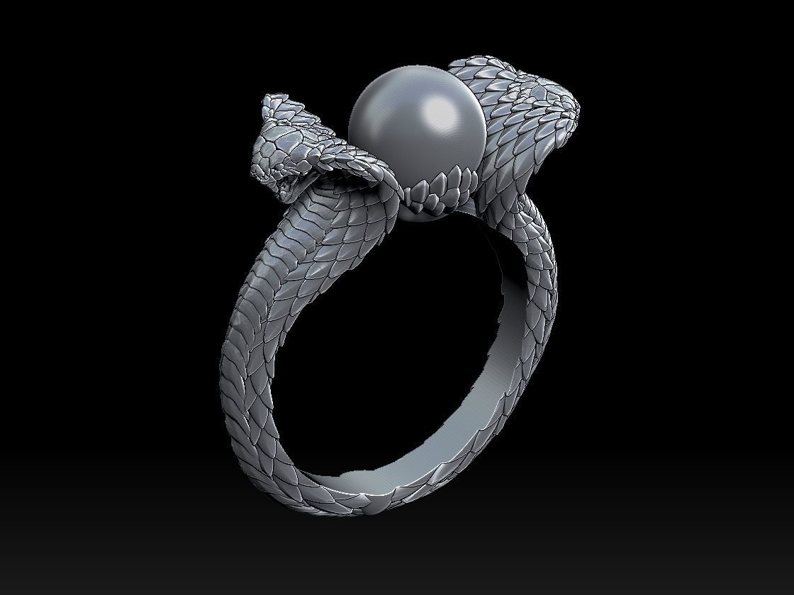 ring cobra 3D print model_20