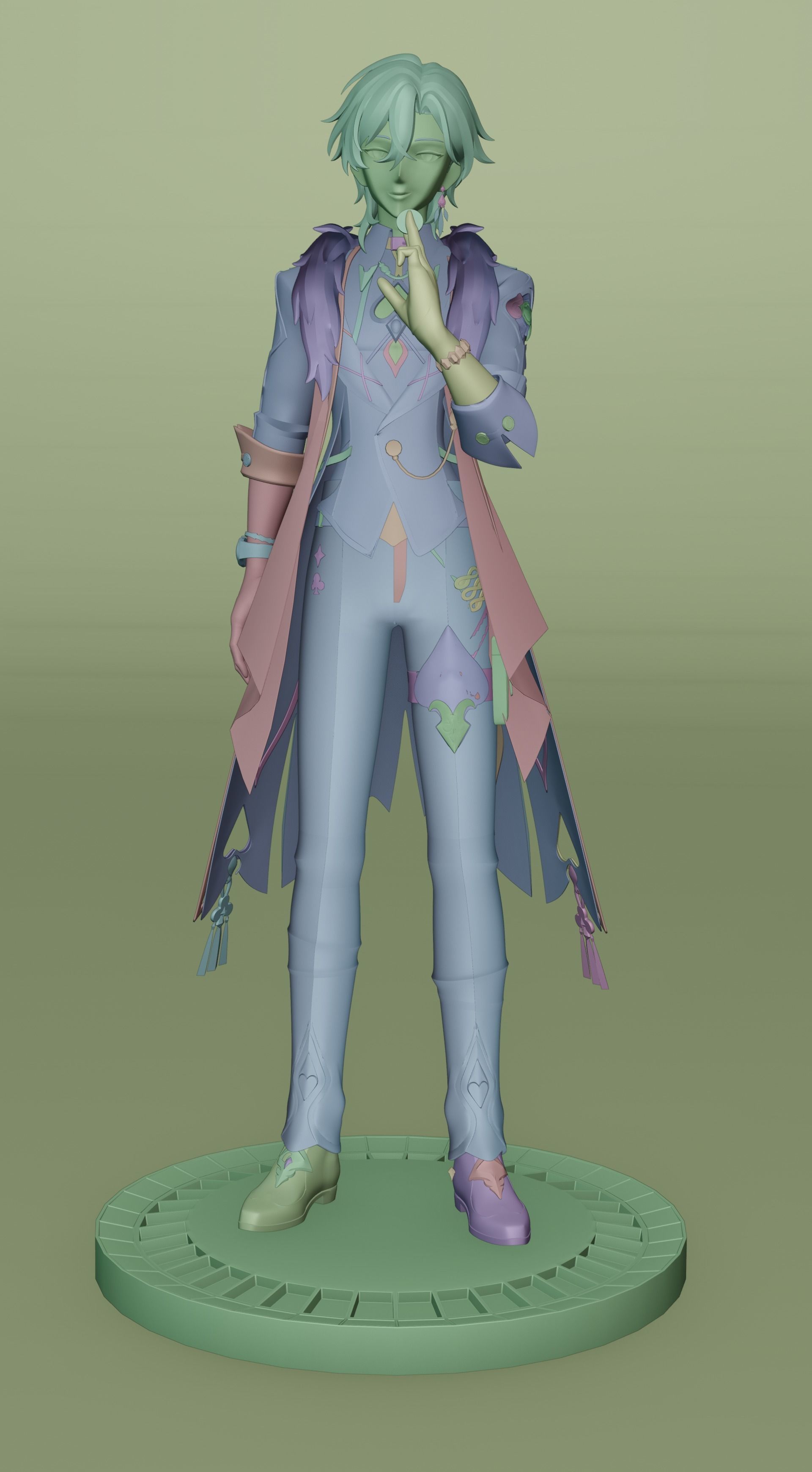 Aventurine model figurine printing honkai star rail 3D print model_4