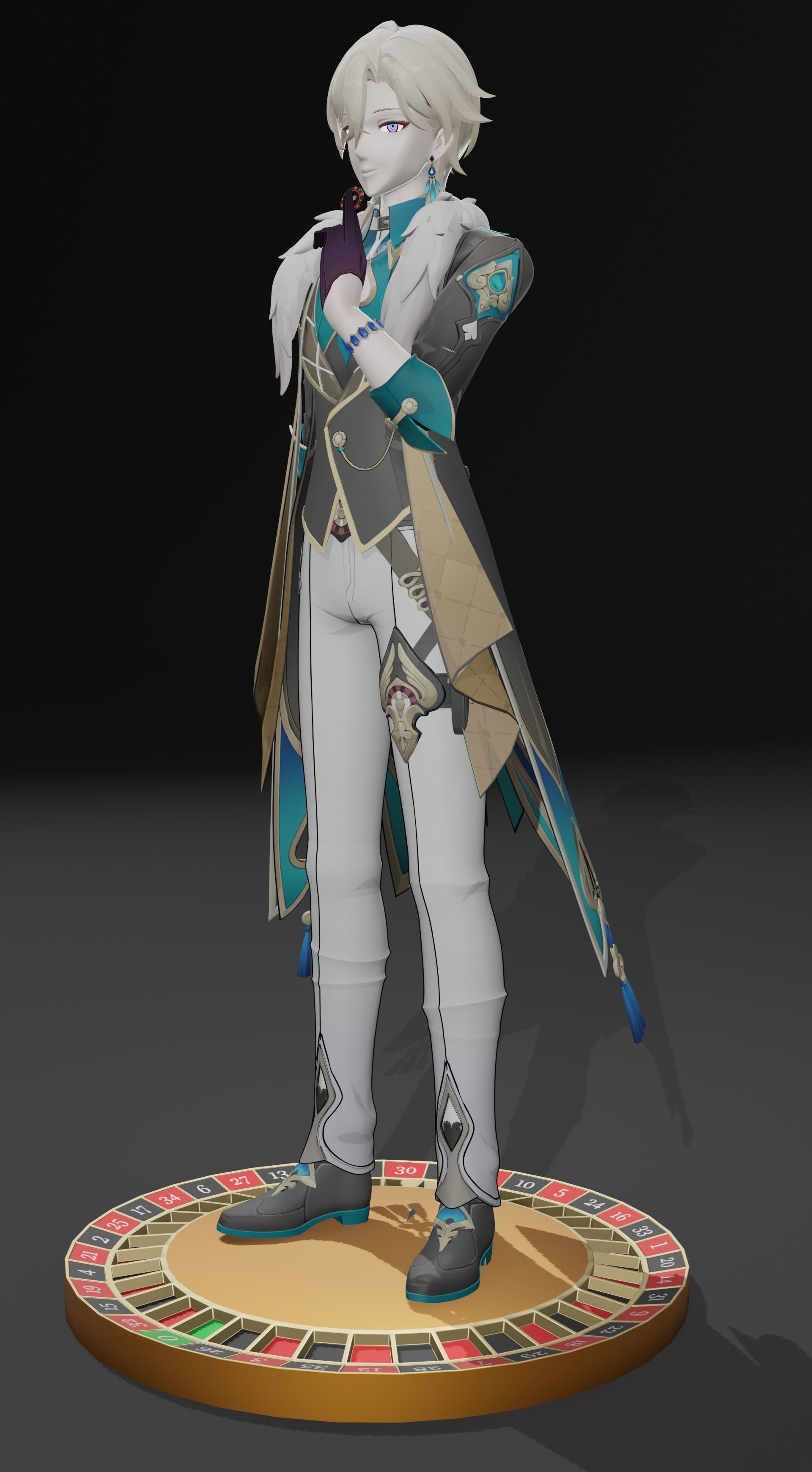 Aventurine model figurine printing honkai star rail 3D print model_2