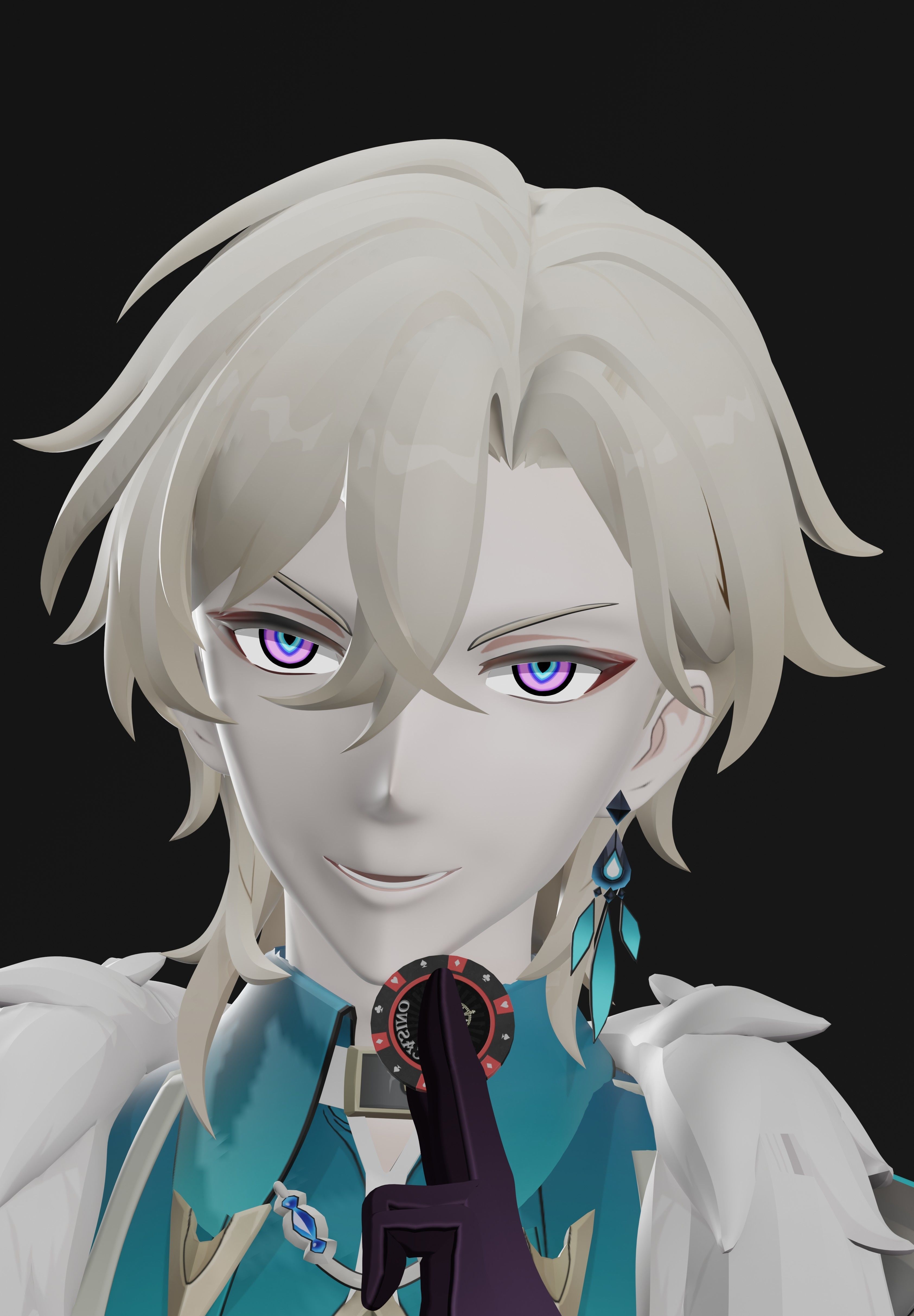 Aventurine model figurine printing honkai star rail 3D print model_3