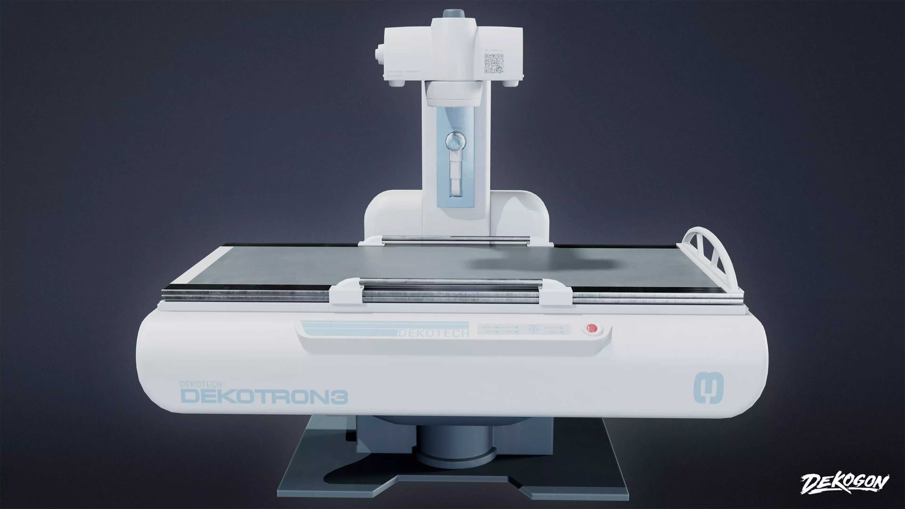 HOSPITAL - Xray Machine 01 - LOW POLY Low-poly 3D model