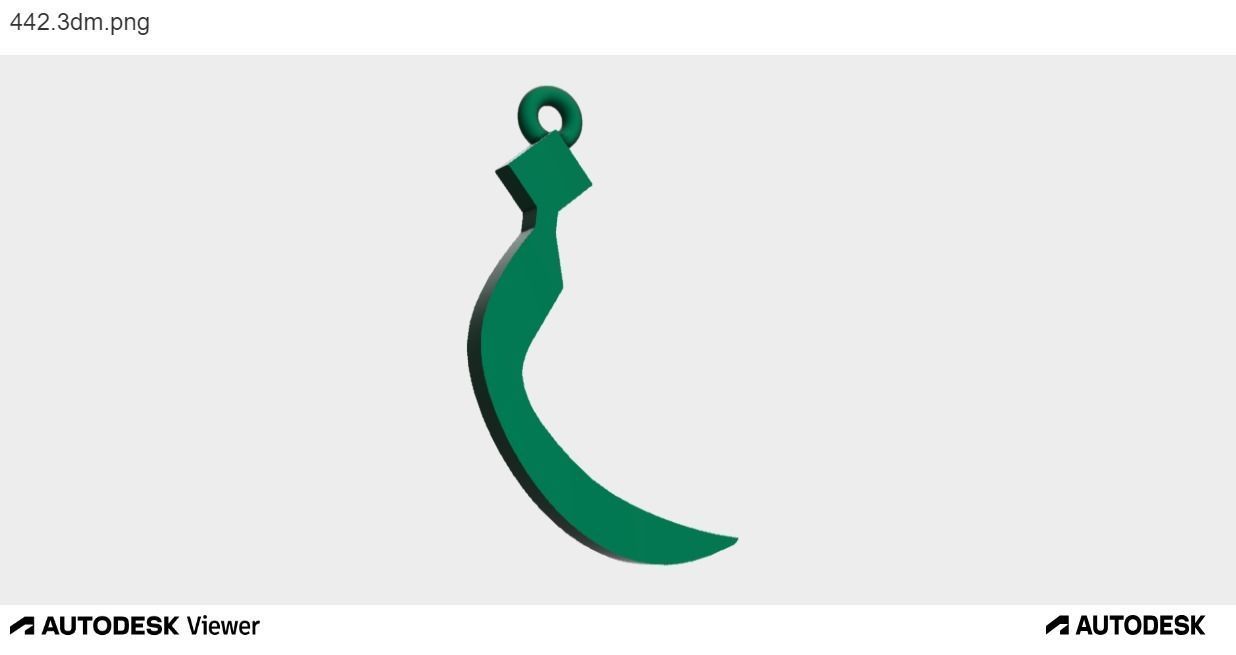 Unisex Pendant 3D print model_1