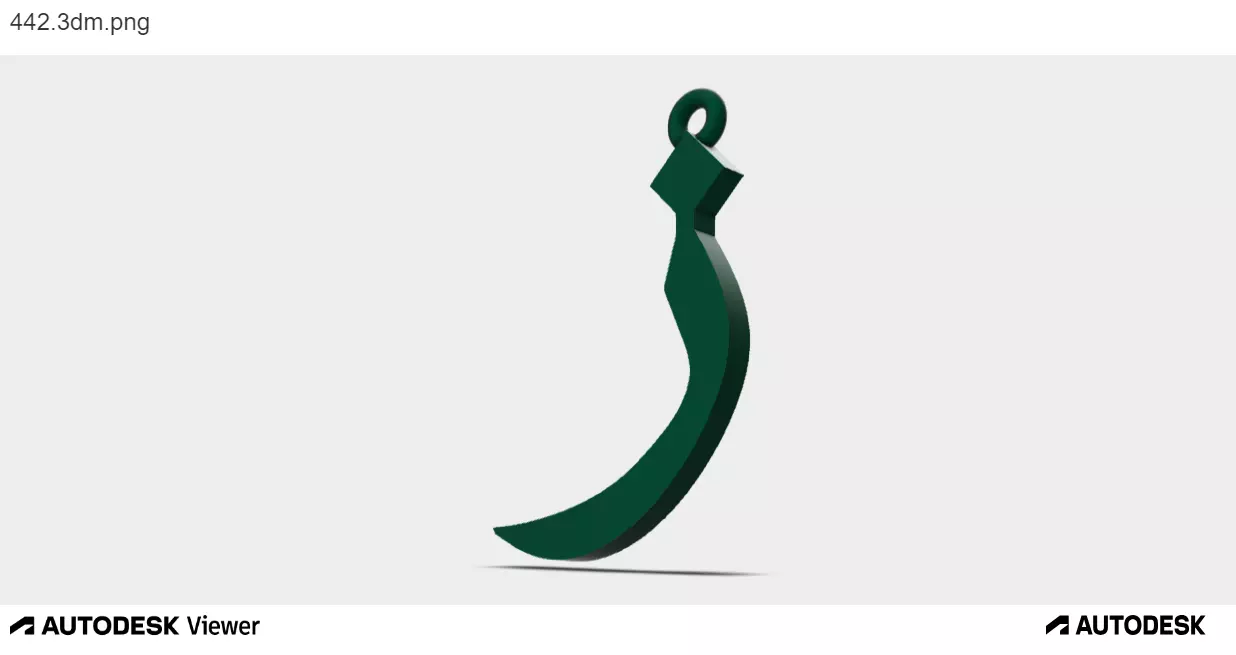 Unisex Pendant 3D print model_0