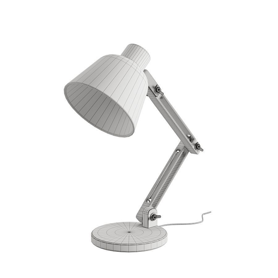 Table Lamp 3D model_10