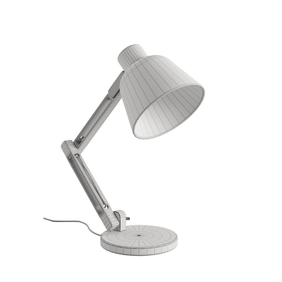 Table Lamp 3D model_11