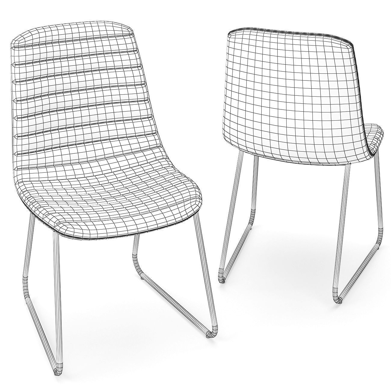 Dining set-56 3D model_4