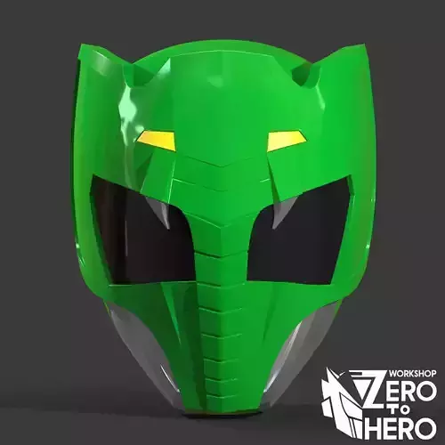 Doubutsu Sentai Zyuohger Green Helmet