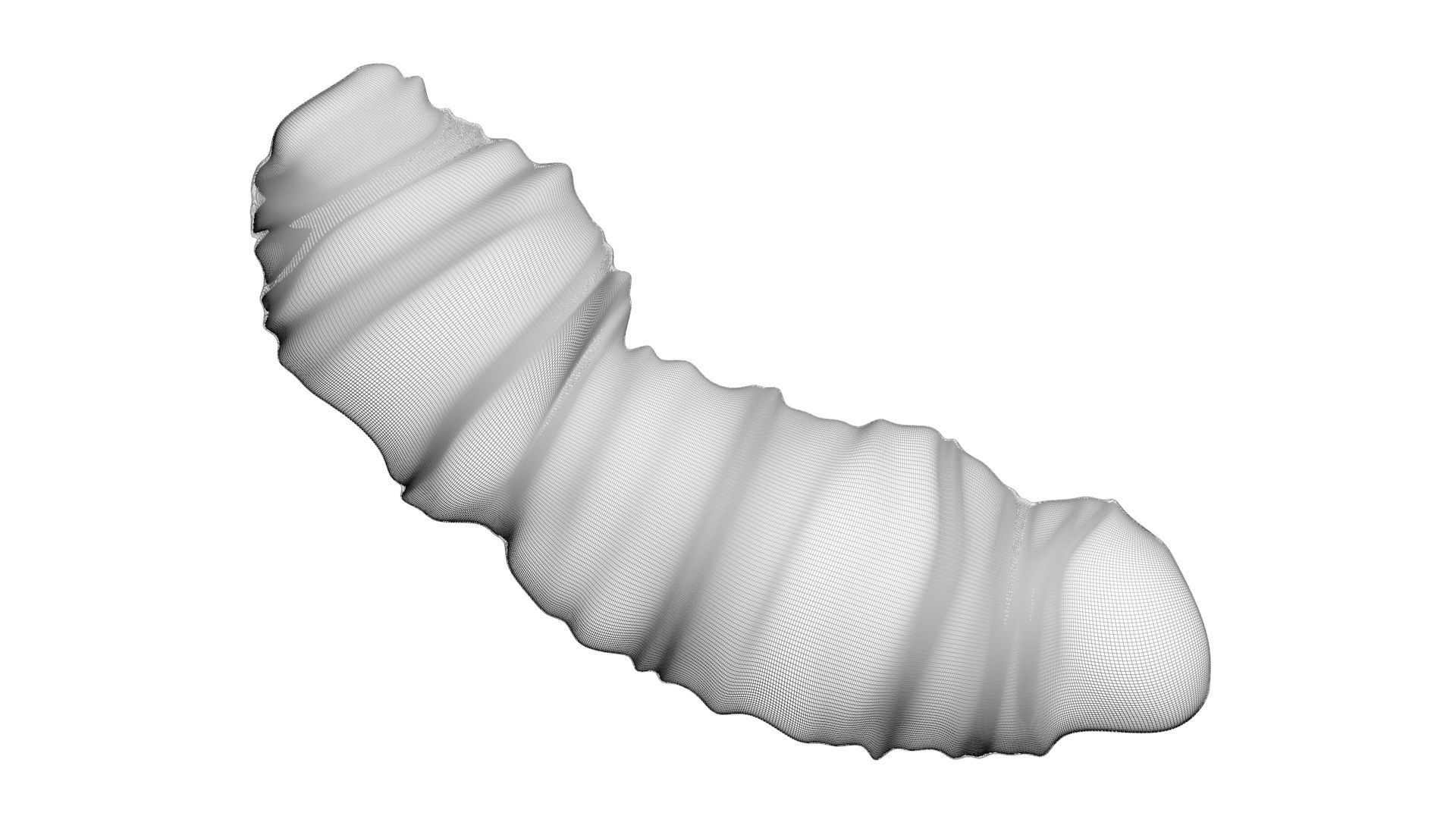 Puffed Rice 3D model_26