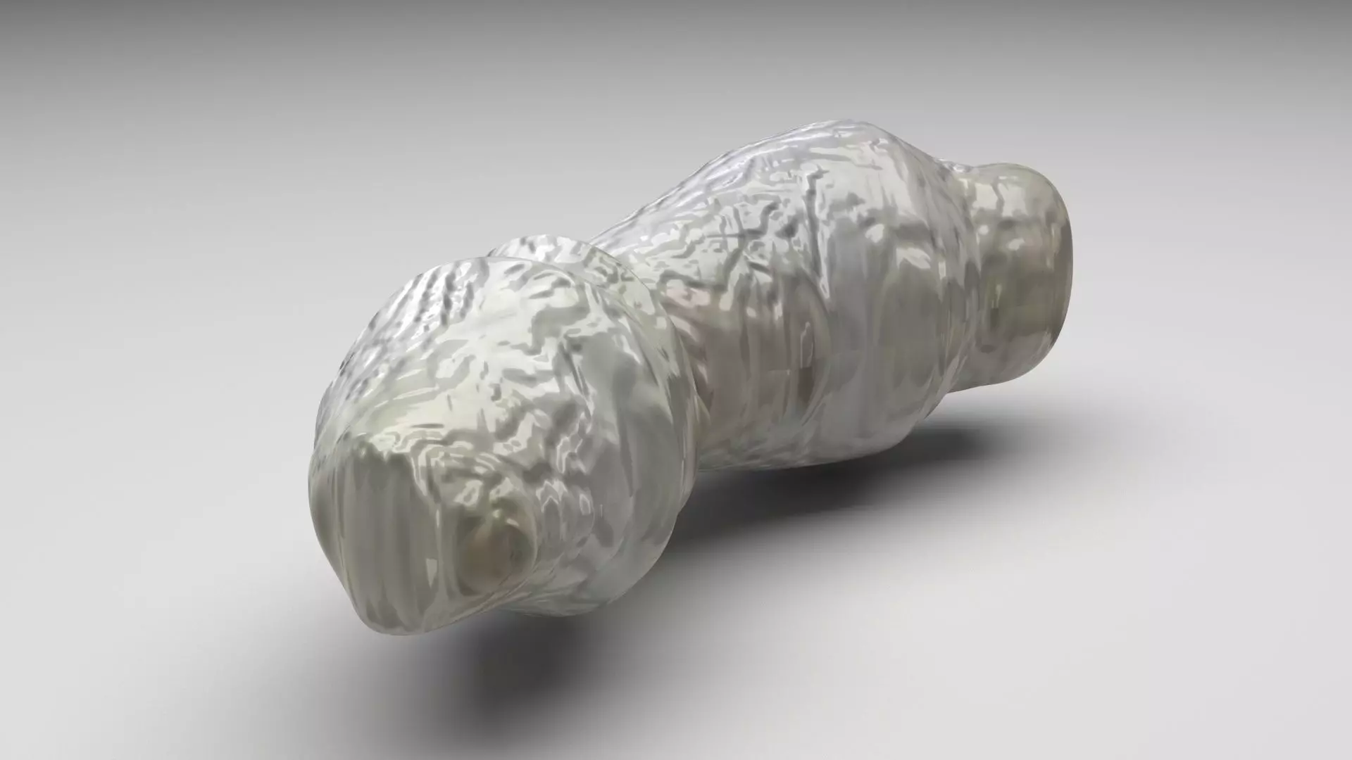 Puffed Rice 3D model_0