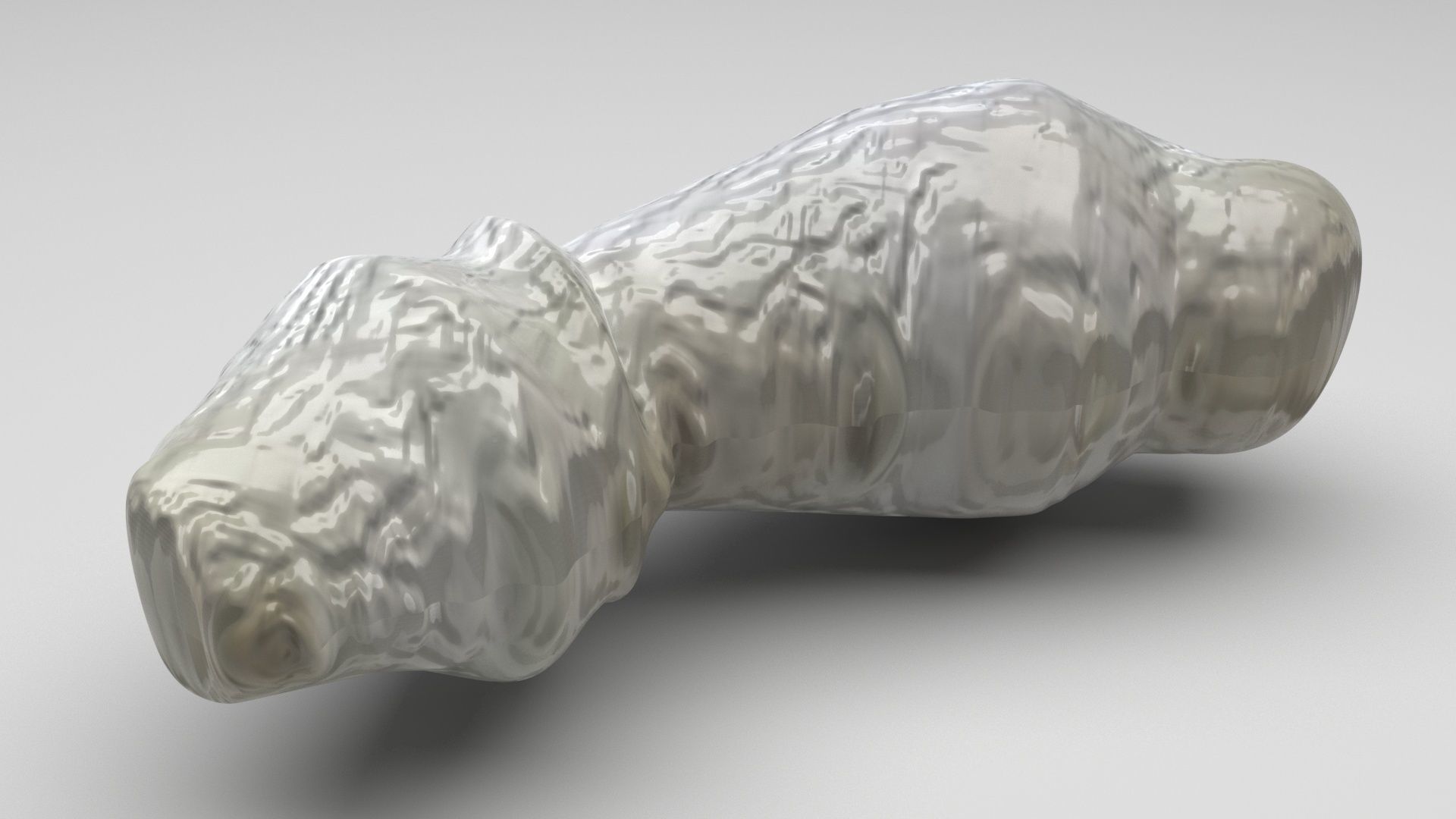 Puffed Rice 3D model_4