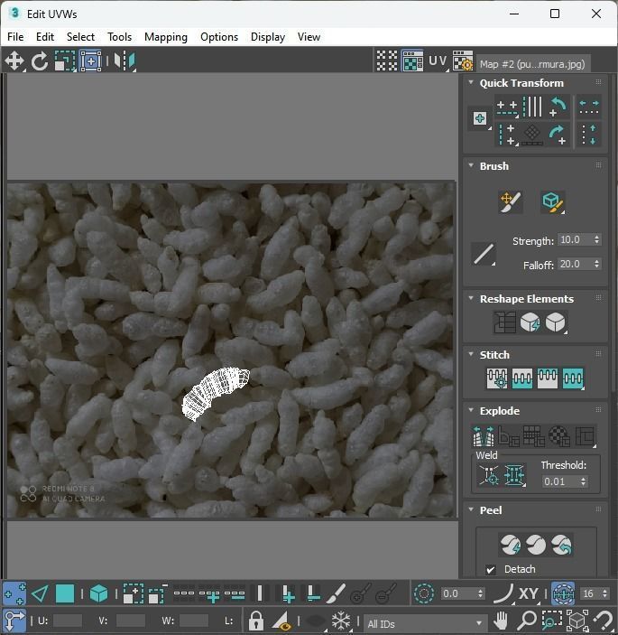 Puffed Rice 3D model_31