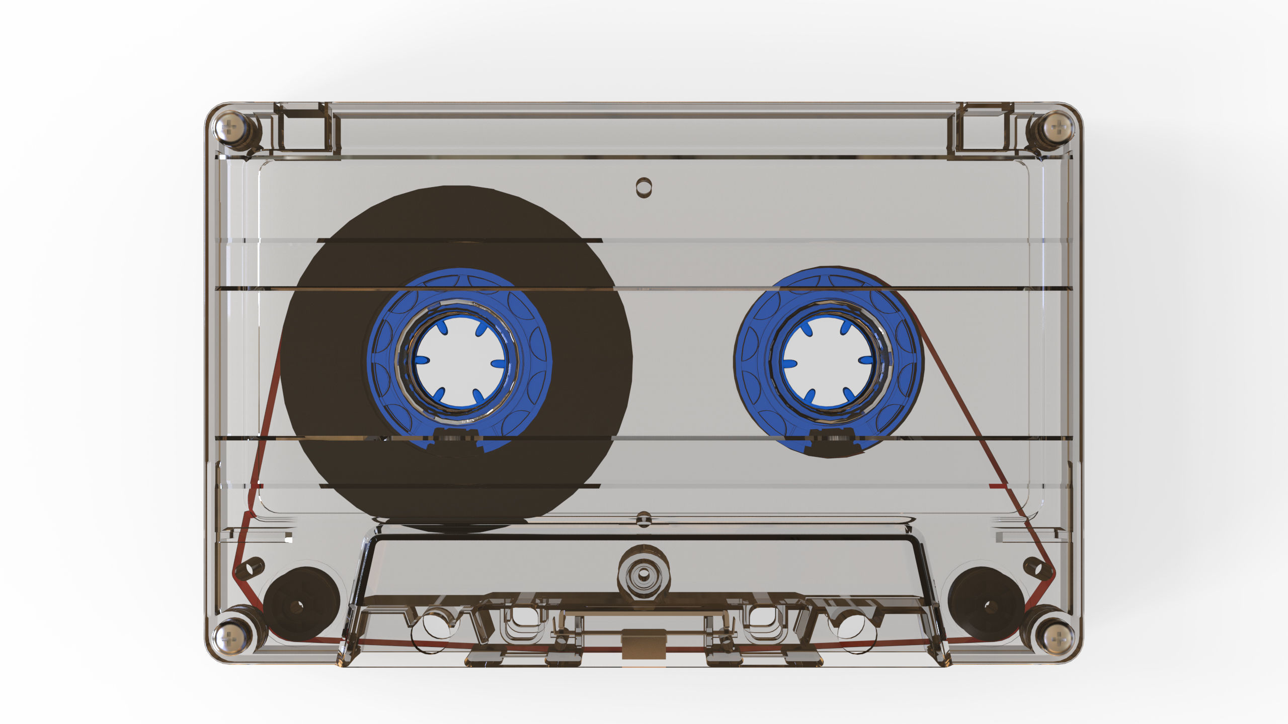 audio Cassettes 3D model_20