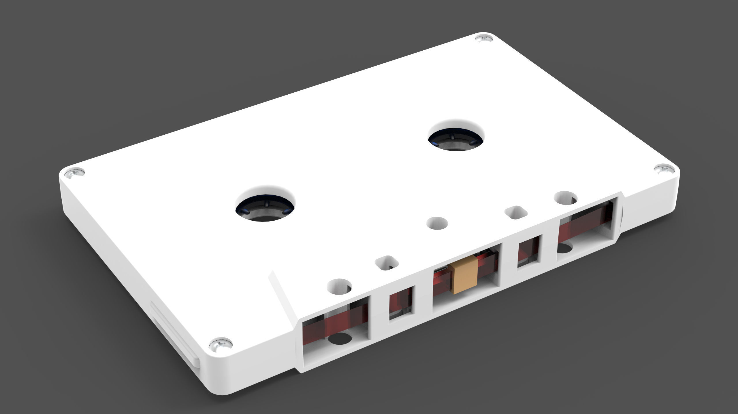 audio Cassettes 3D model_15