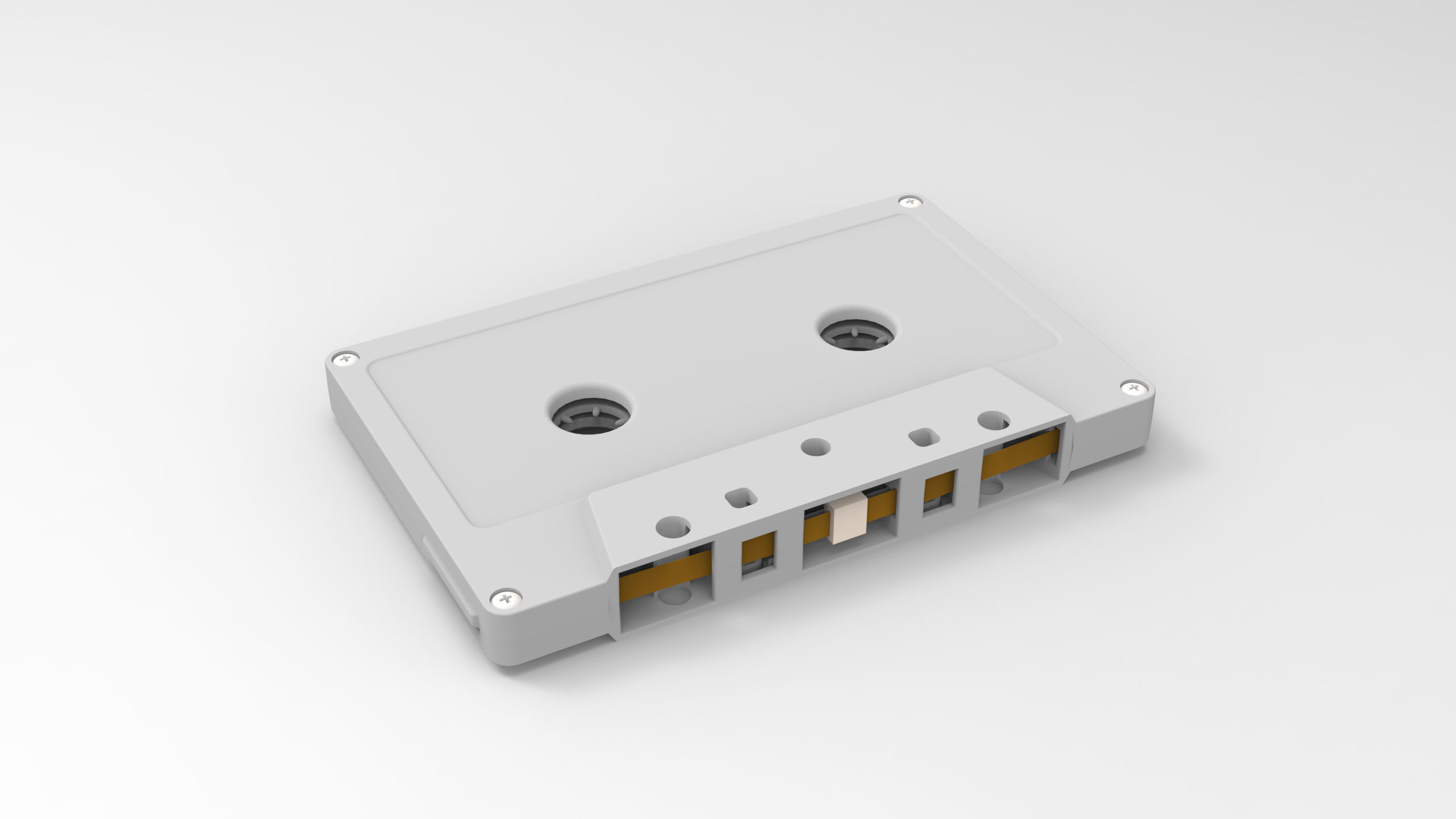 audio Cassettes 3D model_24