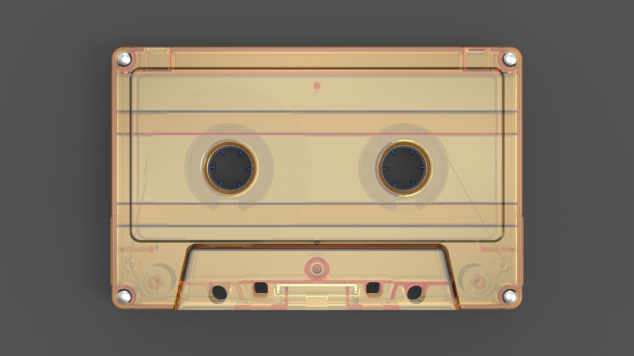 audio Cassettes 3D model_25
