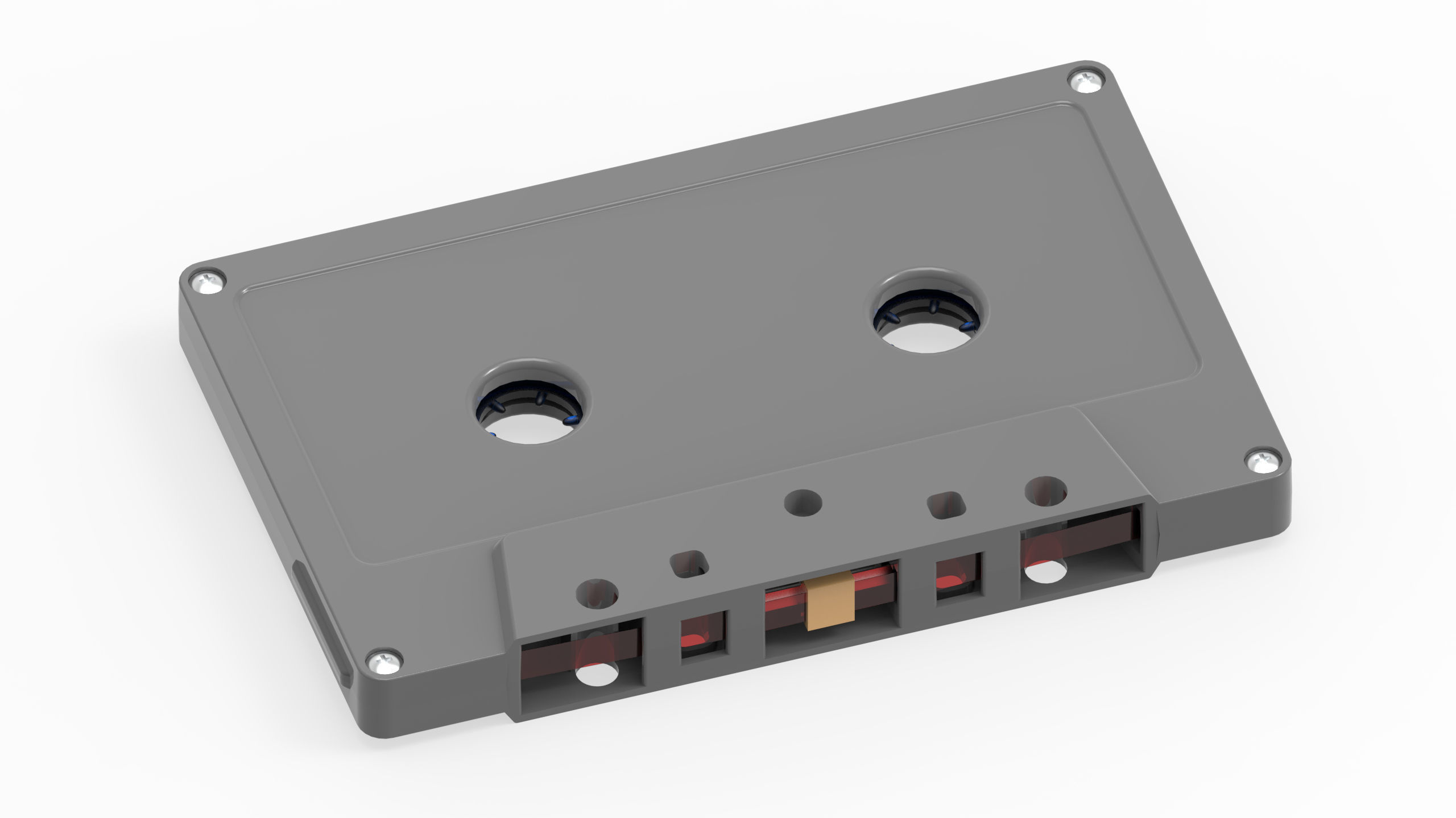 audio Cassettes 3D model_18