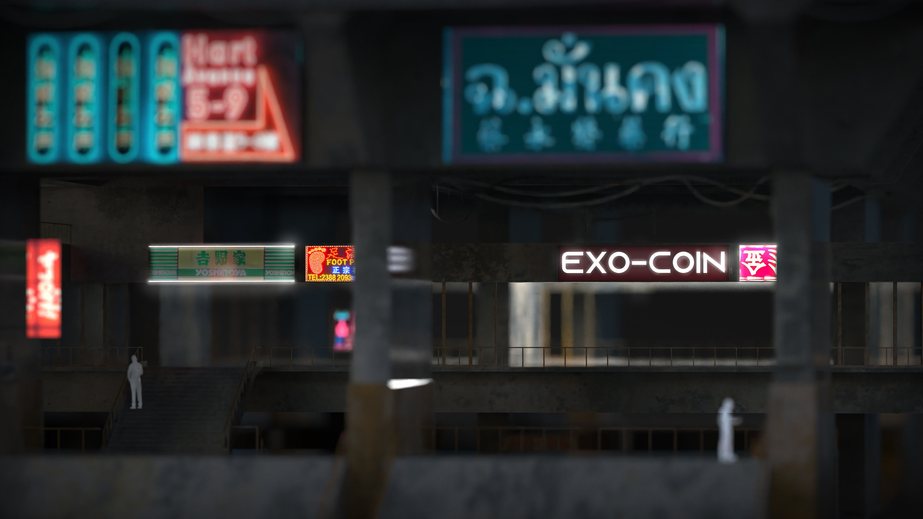 Brutalis Scifi Building 08 3D model_9