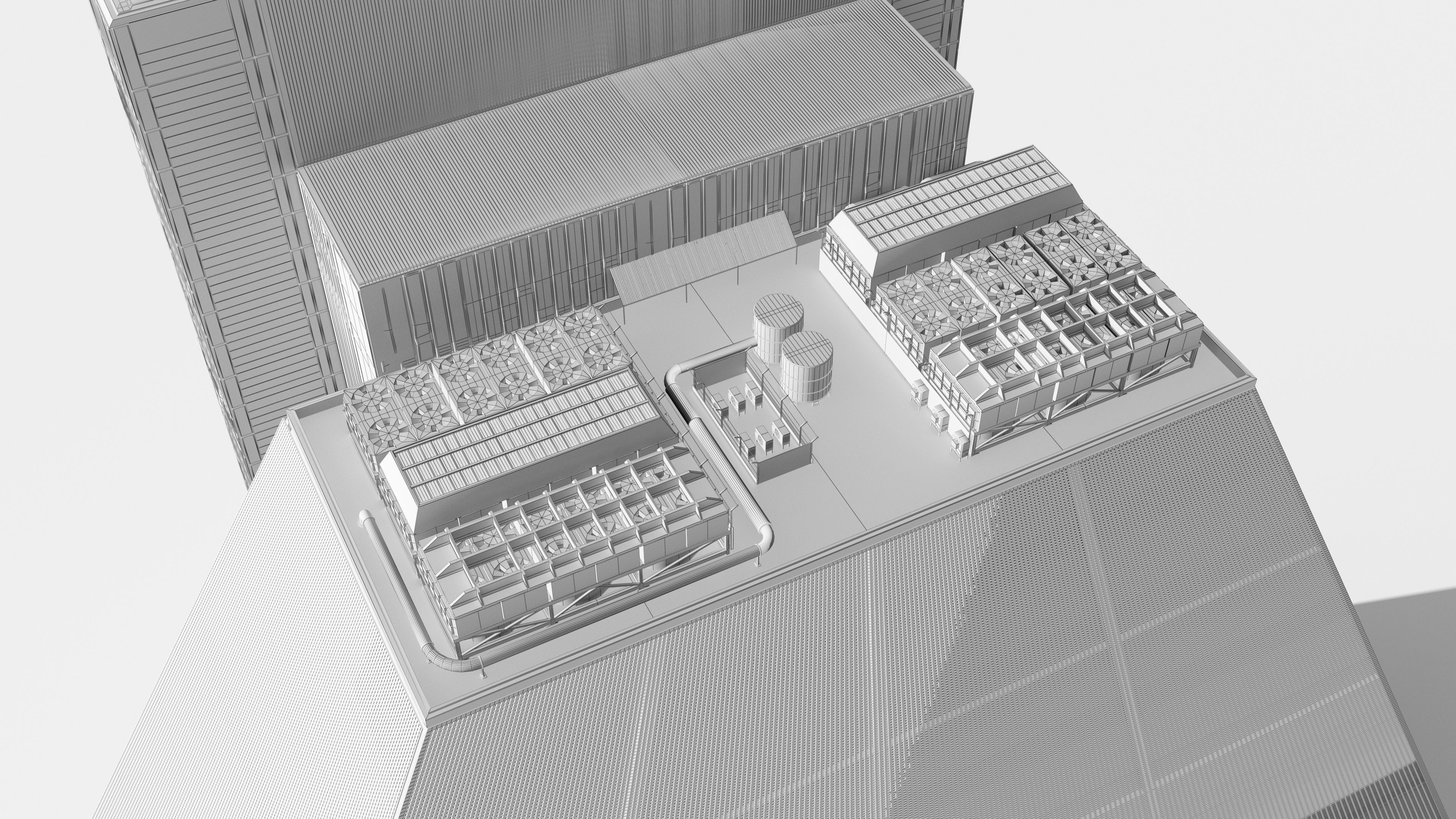 Brutalis Scifi Building 08 3D model_12