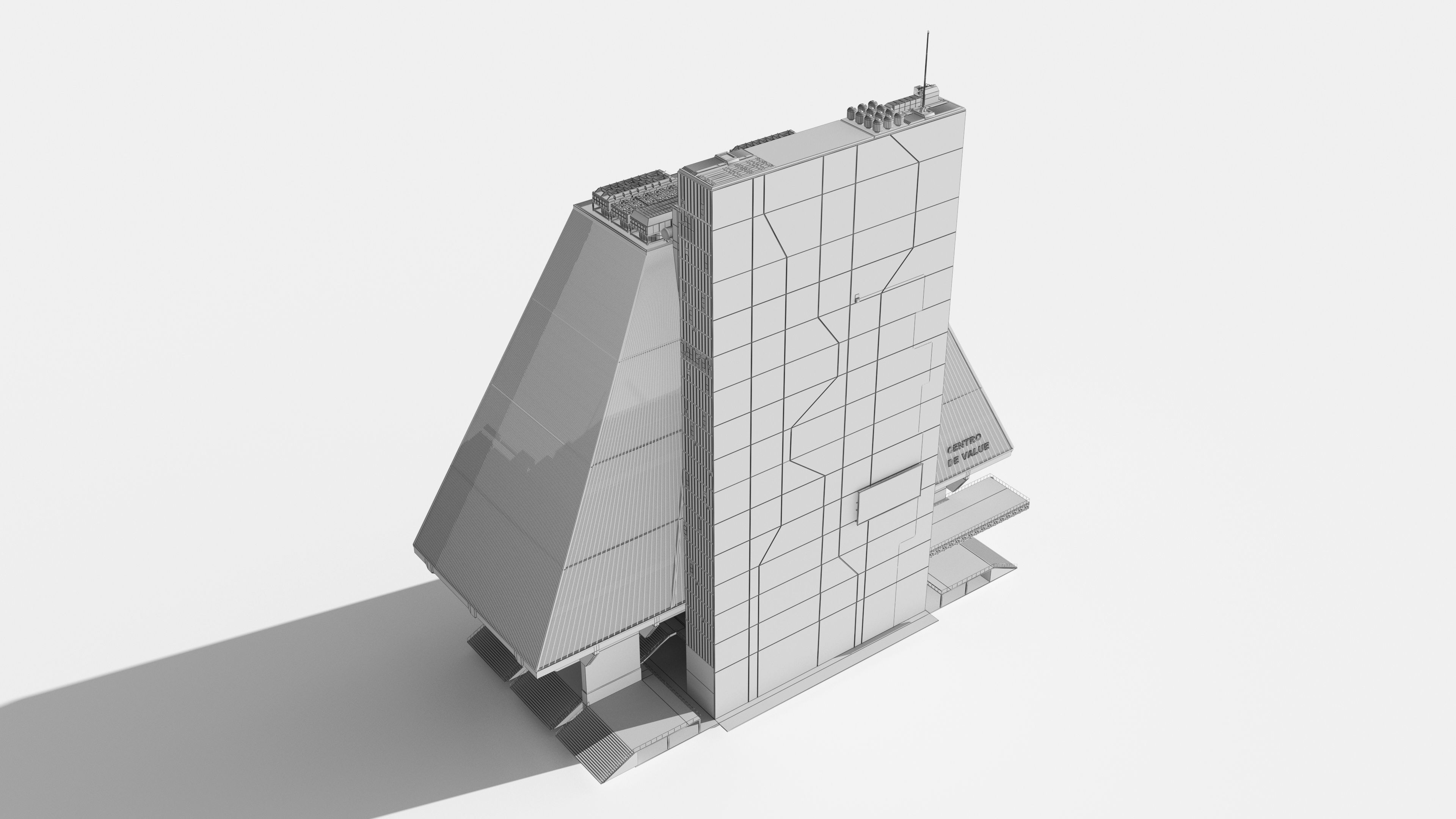 Brutalis Scifi Building 08 3D model_10